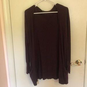Maroon Cardigan